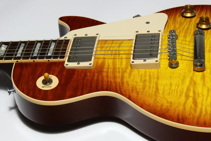 1999 Gibson Custom Shop Les Paul Standard Flametop ala Jimmy Page! 1959 reissue type Long Neck Tenon