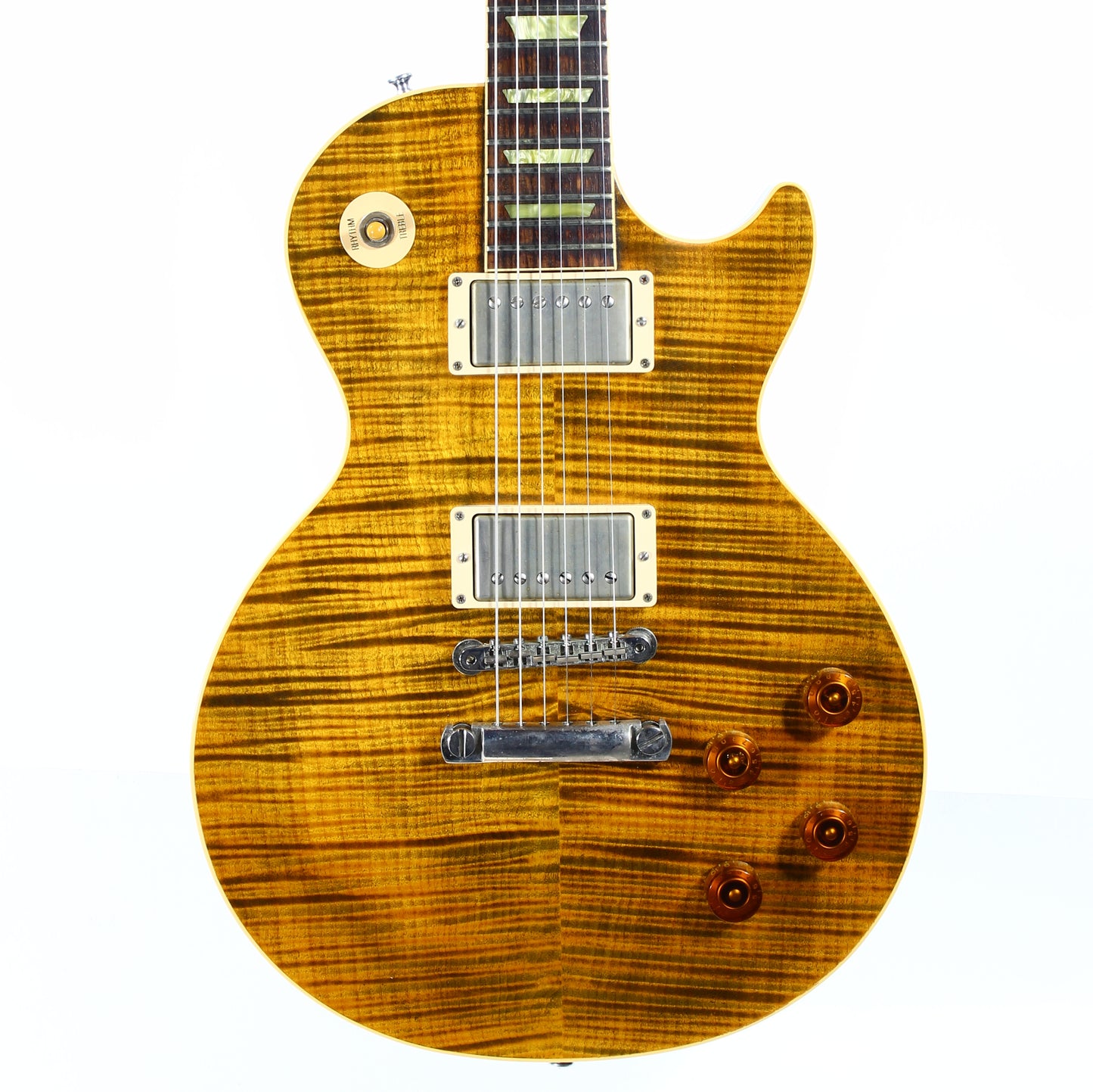 2008 Gibson Custom Shop Joe Perry BONEYARD '59 Les Paul Green Tiger Flame - Reissue 1959 R9