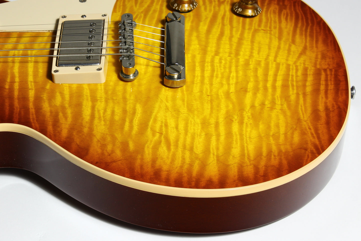1999 Gibson Custom Shop Les Paul Standard Flametop ala Jimmy Page! 1959 reissue type Long Neck Tenon