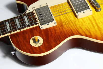 1999 Gibson Custom Shop Les Paul Standard Flametop ala Jimmy Page! 1959 reissue type Long Neck Tenon