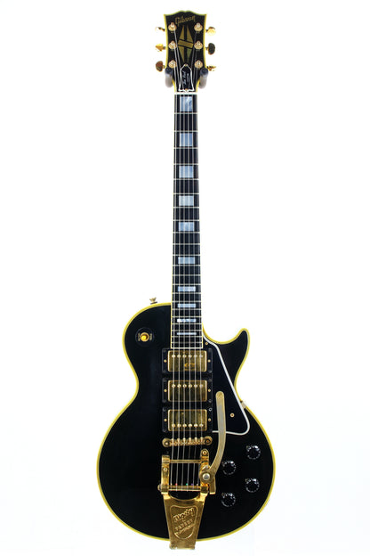 1995 Gibson '57 Les Paul Custom Reissue Bigsby 3 Pickups! LPB-3 Black Beauty Historic 1957