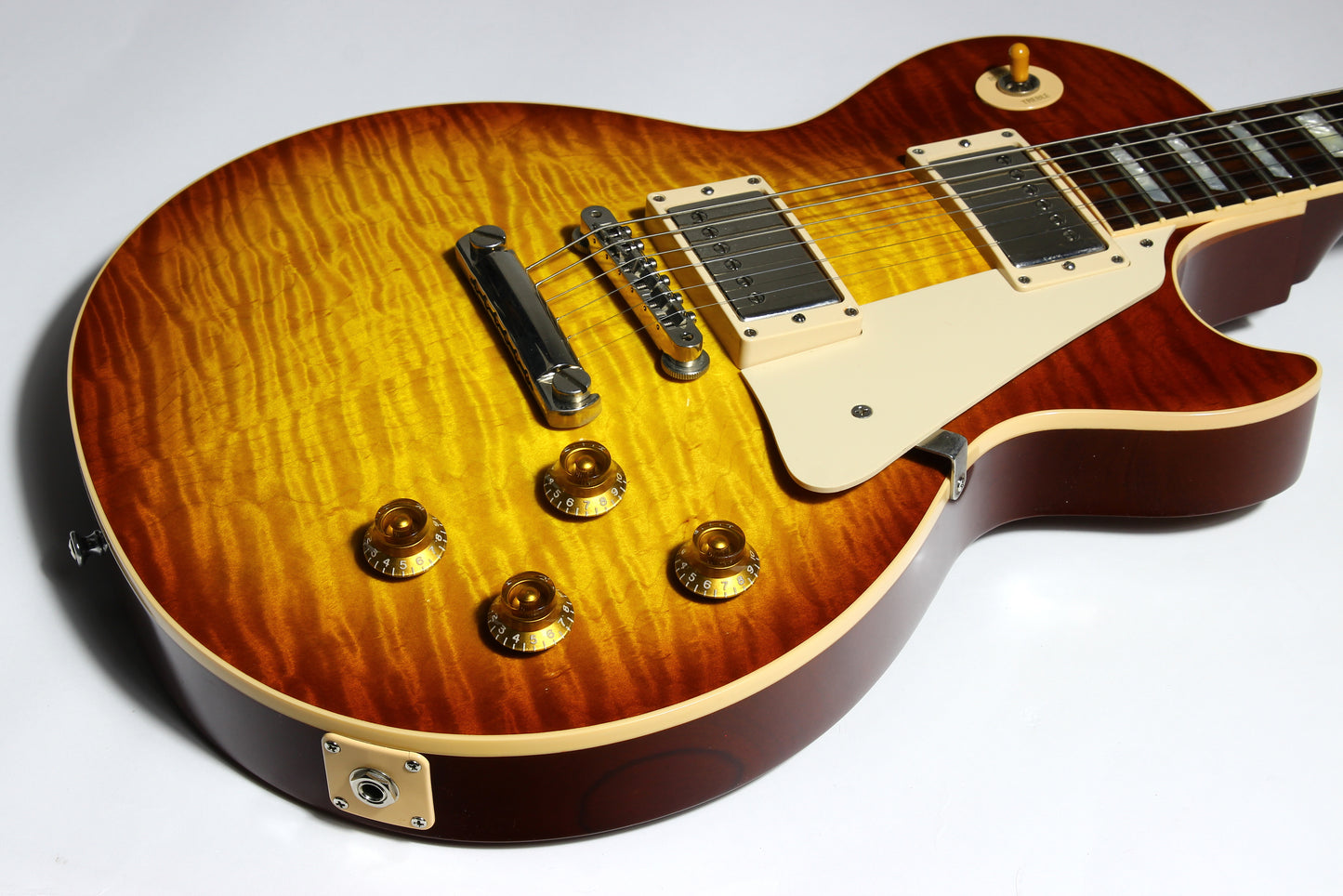 1999 Gibson Custom Shop Les Paul Standard Flametop ala Jimmy Page! 1959 reissue type Long Neck Tenon