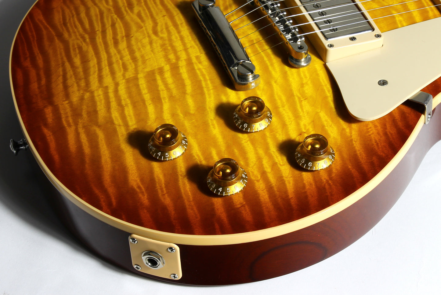 1999 Gibson Custom Shop Les Paul Standard Flametop ala Jimmy Page! 1959 reissue type Long Neck Tenon