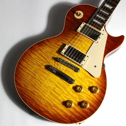 1999 Gibson Custom Shop Les Paul Standard Flametop ala Jimmy Page! 1959 reissue type Long Neck Tenon