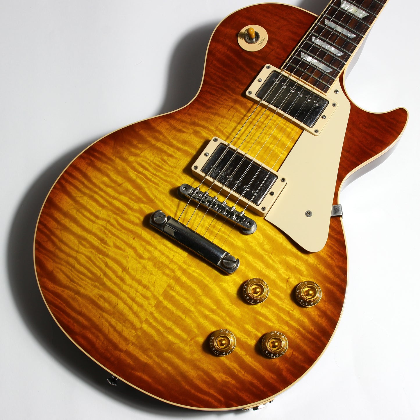 1999 Gibson Custom Shop Les Paul Standard Flametop ala Jimmy Page! 1959 reissue type Long Neck Tenon