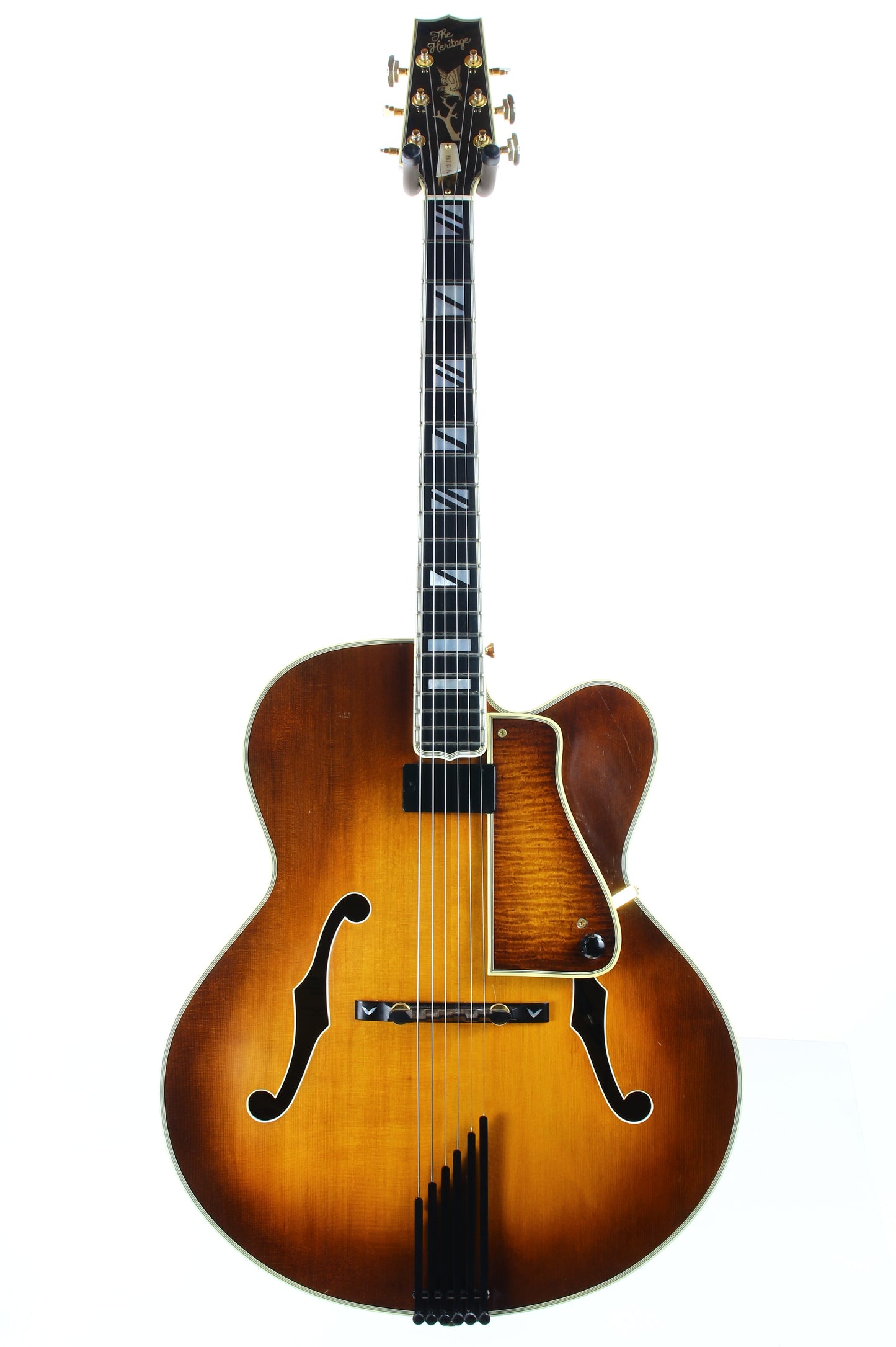 1994 Heritage Super Eagle ASB Antique Sunburst Jazz Archtop Electric Guitar -- Super 400, L-5, Floating Pickup!