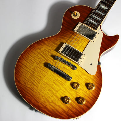 1999 Gibson Custom Shop Les Paul Standard Flametop ala Jimmy Page! 1959 reissue type Long Neck Tenon