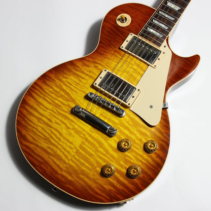 1999 Gibson Custom Shop Les Paul Standard Flametop ala Jimmy Page! 1959 reissue type Long Neck Tenon