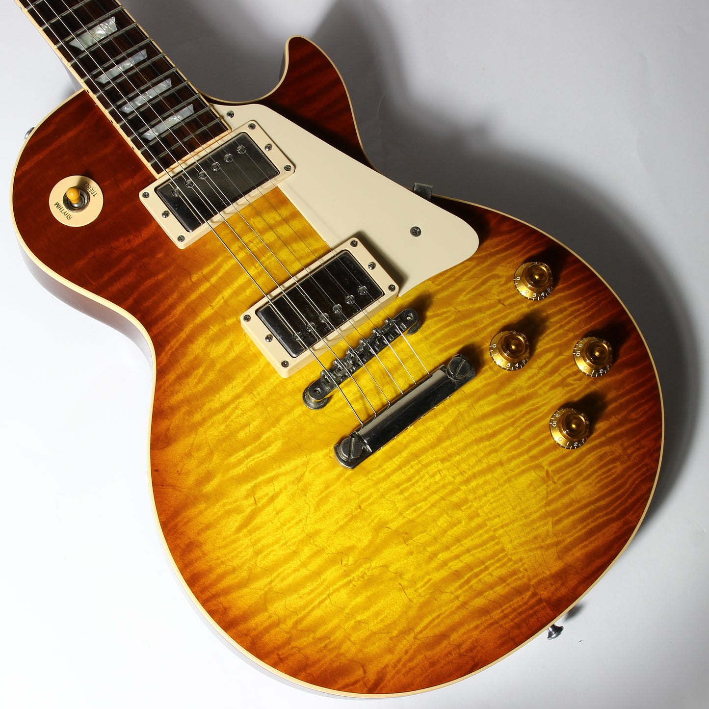 1999 Gibson Custom Shop Les Paul Standard Flametop ala Jimmy Page! 1959 reissue type Long Neck Tenon