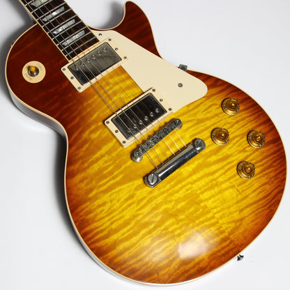 1999 Gibson Custom Shop Les Paul Standard Flametop ala Jimmy Page! 1959 reissue type Long Neck Tenon
