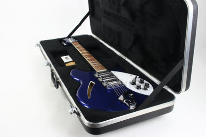 2008 Rickenbacker 370 Midnight Blue MB w Original Case 3 pickup 360