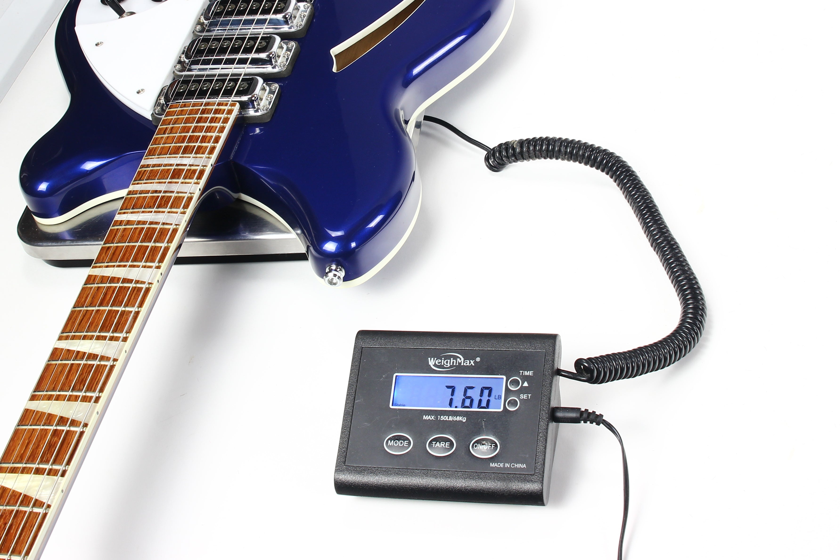 2008 Rickenbacker 370 Midnight Blue MB w Original Case 3