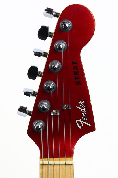 1980 Fender THE STRAT Candy Apple Red Matching Headstock Vintage Stratocaster Fender "The Strat" (1980 - 1983)