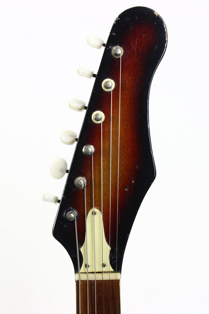 1960s Guyatone VN-4 Electric Baritone Guitar by Teisco Del Rey - Rare MIJ Electric Bass VI