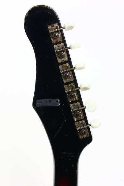1960s Guyatone VN-4 Electric Baritone Guitar by Teisco Del Rey - Rare MIJ Electric Bass VI