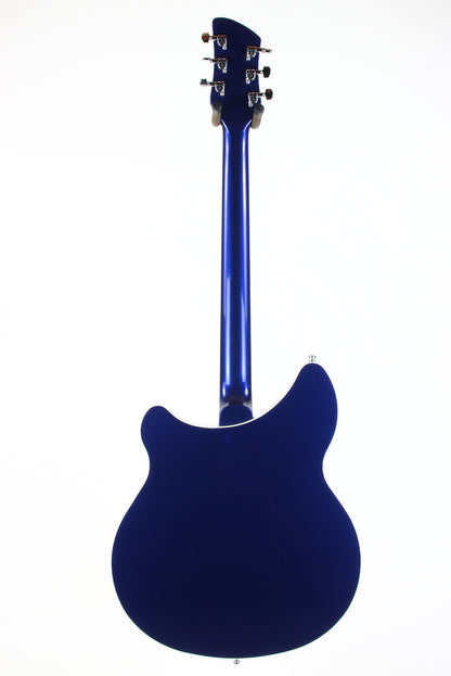 2008 Rickenbacker 370 Midnight Blue MB w Original Case 3 pickup 360