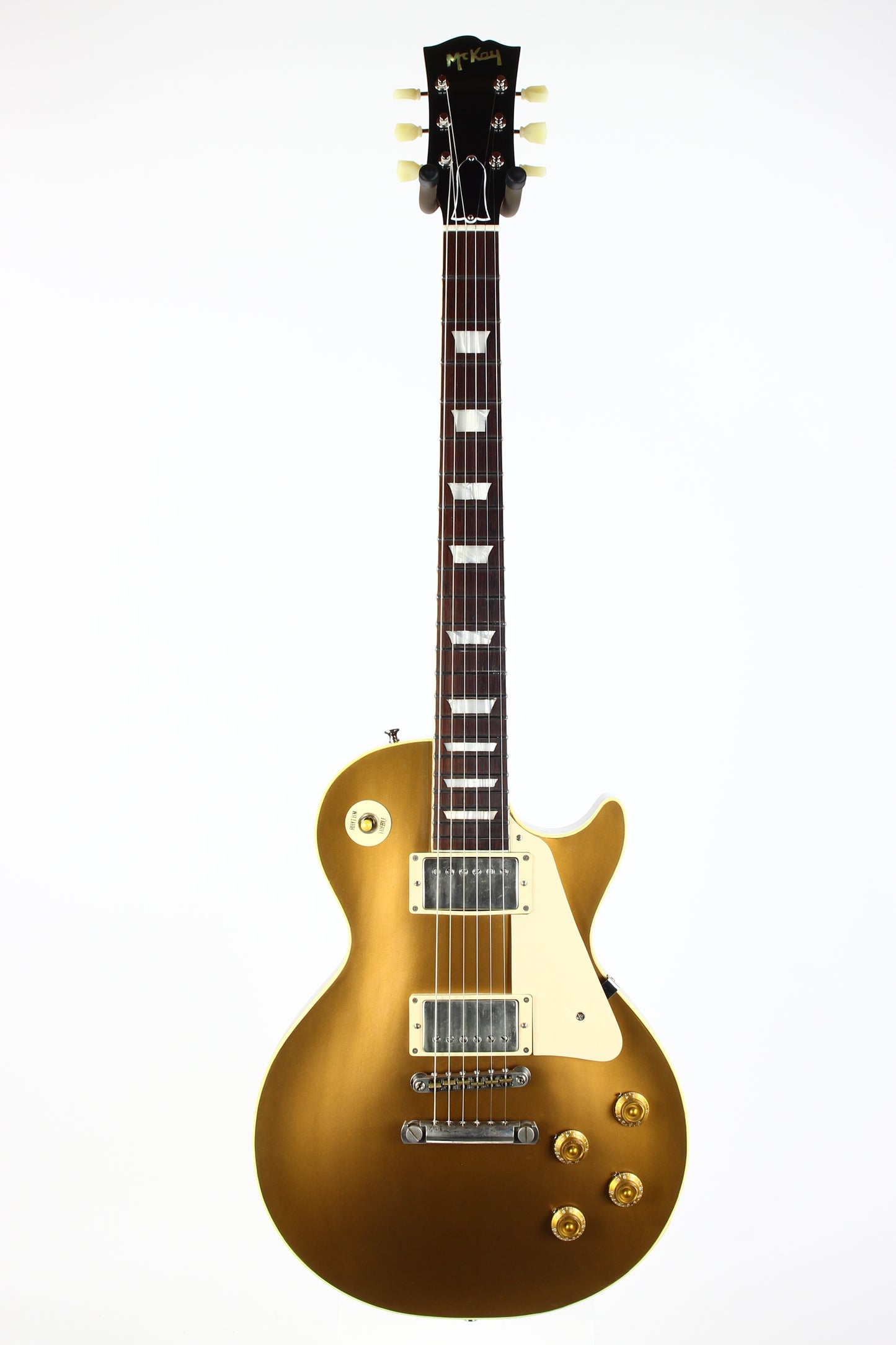 2024 Ken McKay 1957 Goldtop LP Kloppman 57 Humbuckers BRAZILIAN ROSEWOOD Board Honduran Mahogany Les Paul