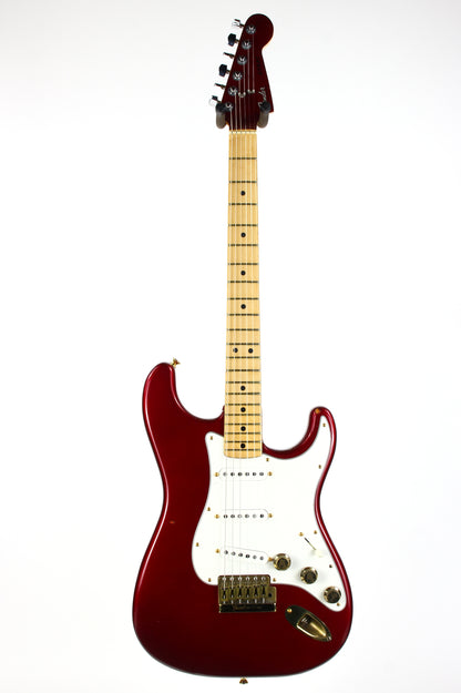 1980 Fender THE STRAT Candy Apple Red Matching Headstock Vintage Stratocaster Fender "The Strat" (1980 - 1983)