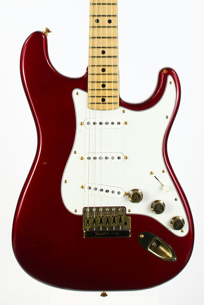 1980 Fender THE STRAT Candy Apple Red Matching Headstock Vintage Stratocaster Fender "The Strat" (1980 - 1983)