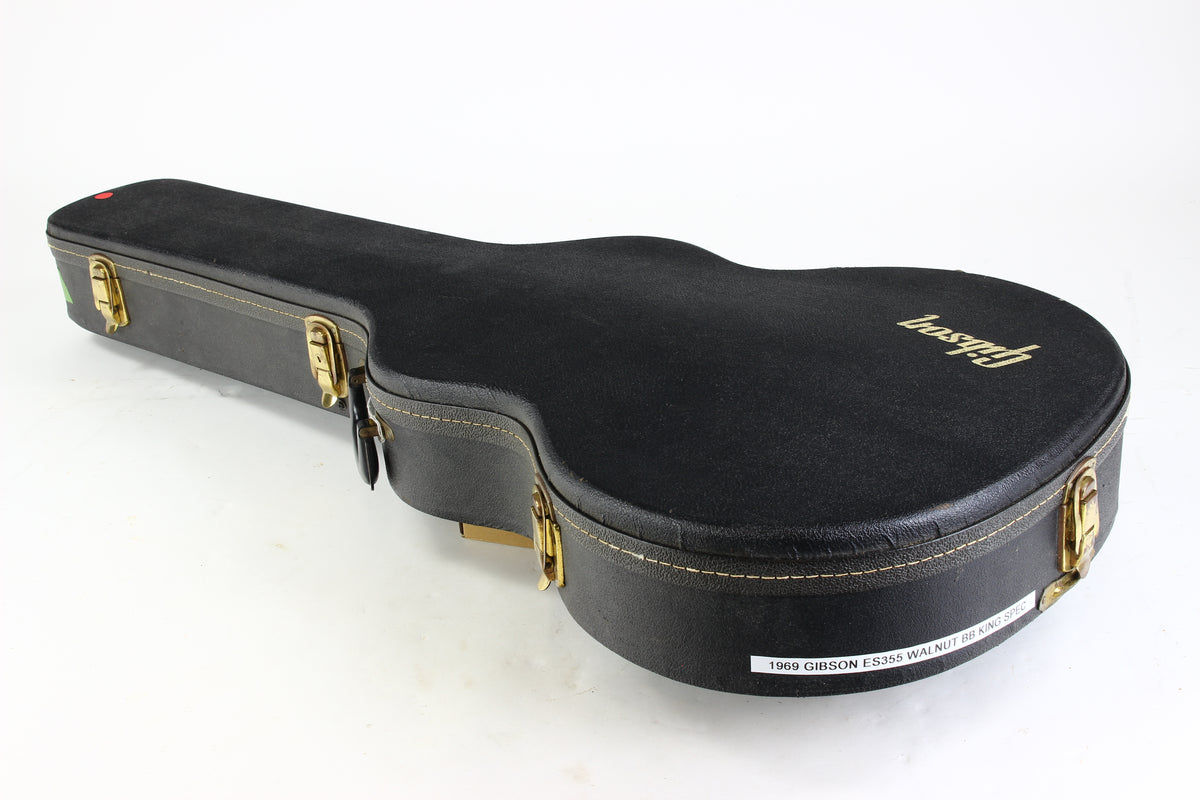 1969 Gibson ES-355 TDSV Walnut Brown ala BB KING! Vintage 1960s 355 Semi Hollow Body Guitar Stereo