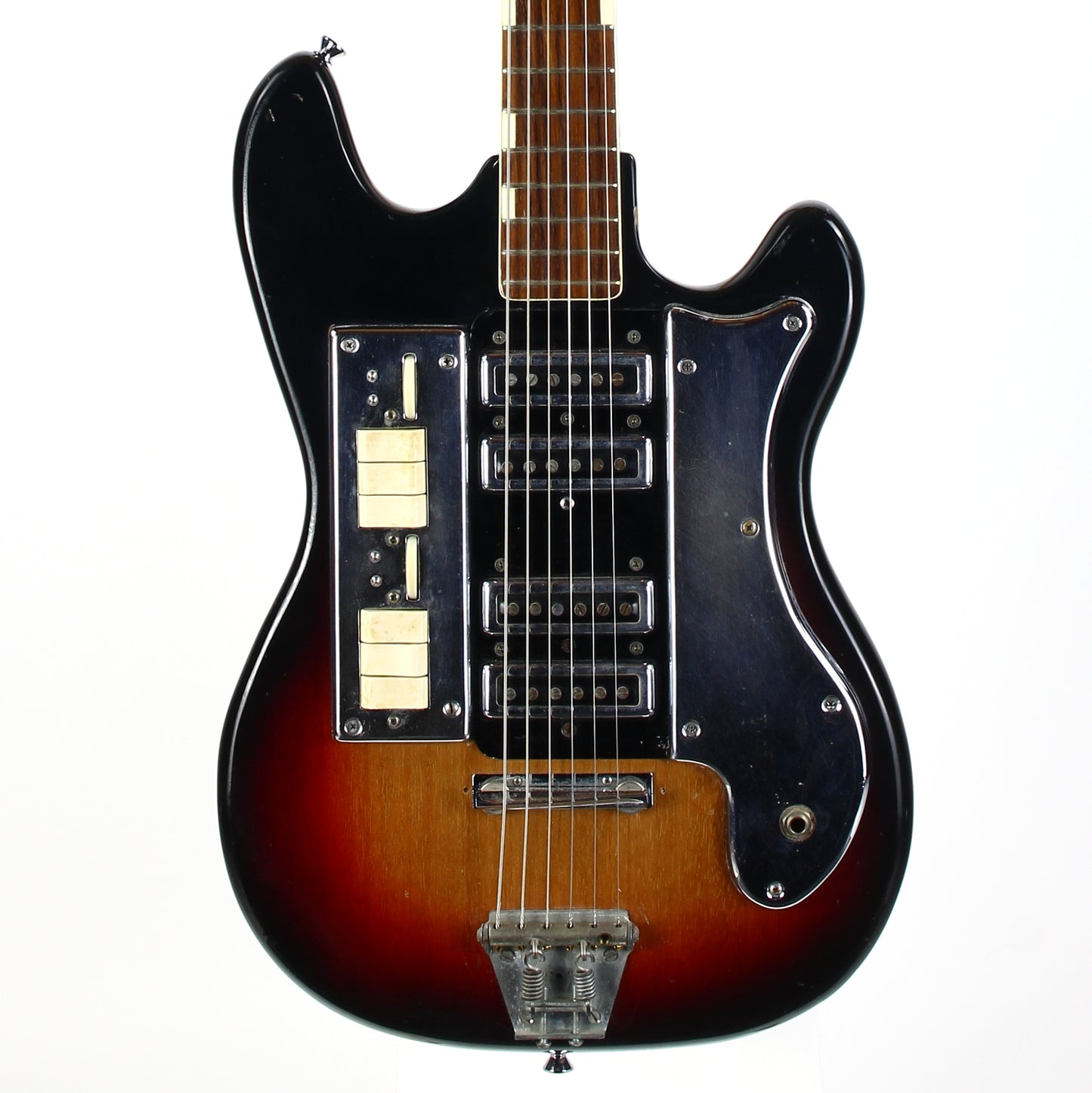 1960s Guyatone VN-4 Electric Baritone Guitar by Teisco Del Rey - Rare MIJ Electric Bass VI
