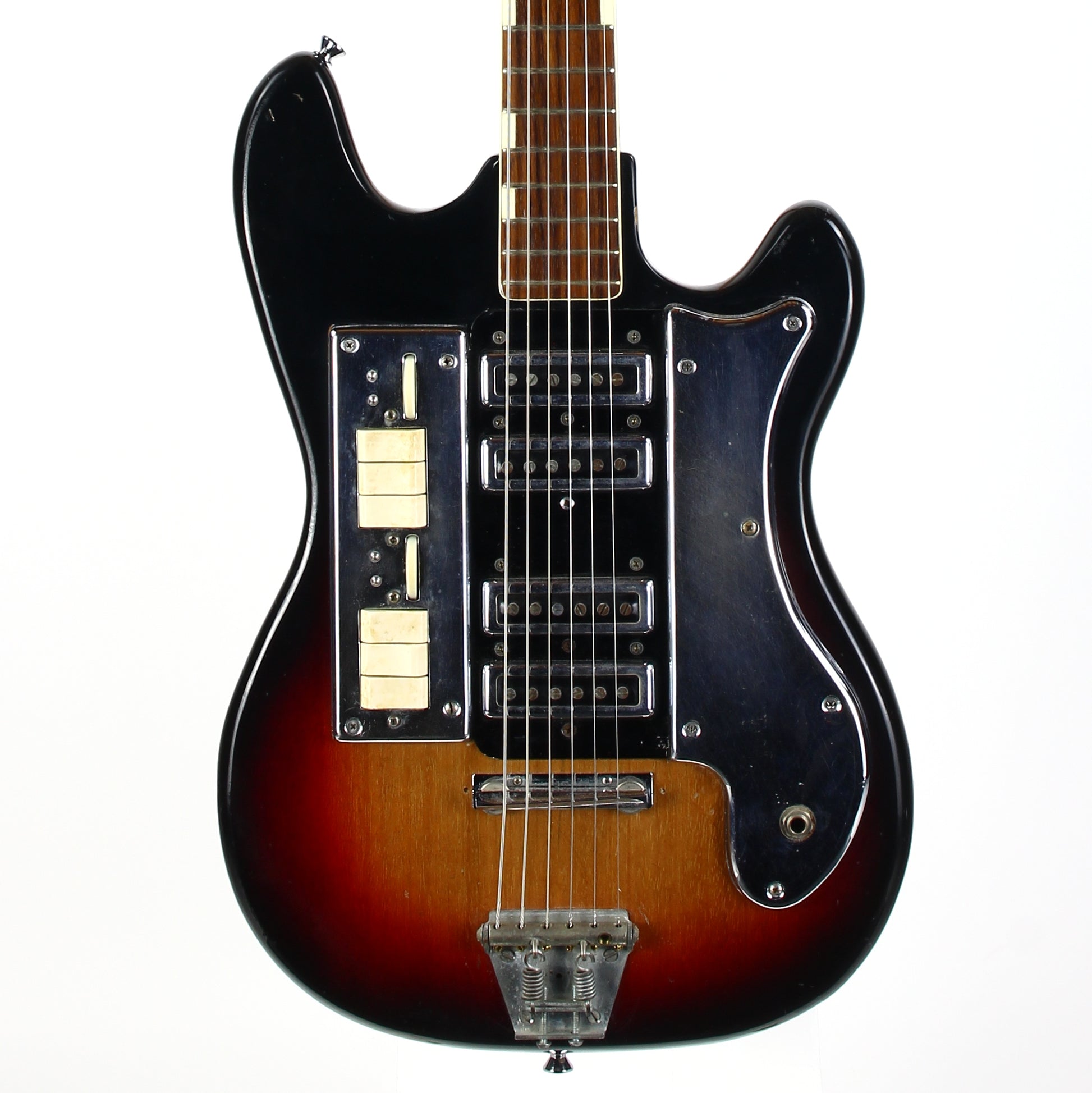 1960s Guyatone VN-4 Electric Baritone Guitar by Teisco Del Rey - Rare MIJ Electric Bass VI