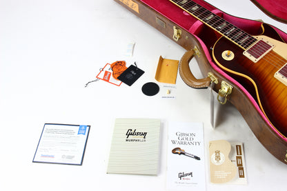 2021 Gibson Custom Shop Murphy Lab 1959 Les Paul Standard 59 Reissue Ultra Light Aged R9