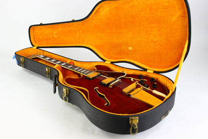 1967 Gibson ES-355 TDSV Cherry Red | Semi Hollow w Original Case CLEAN VINTAGE GUITAR! 1960s 355