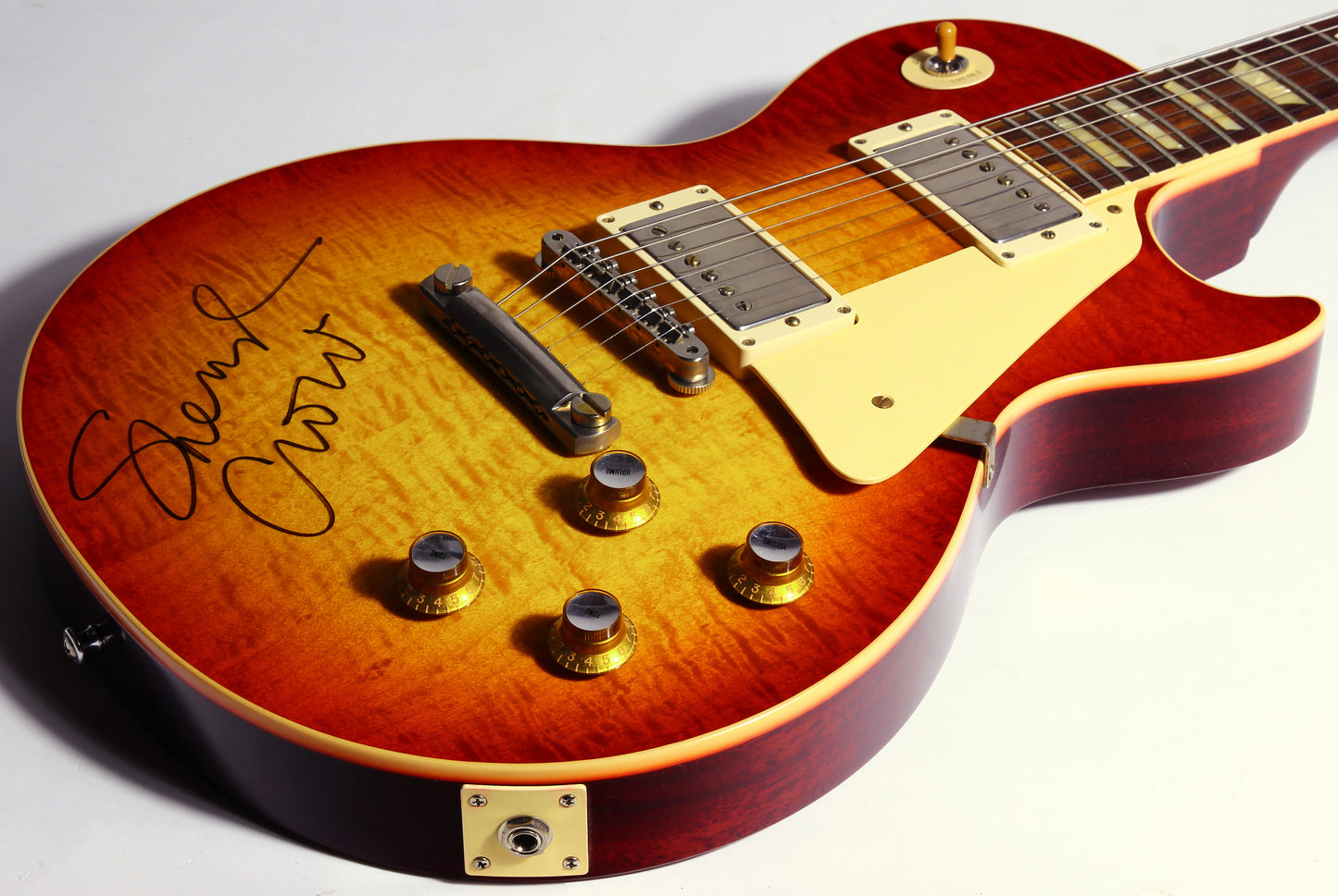 2020 Gibson Custom Shop 1960 Les Paul Standard 60th Anniversary - SIGNED BY SHERYL CROW, Iced Tea, R0 '60 Historic Reissue