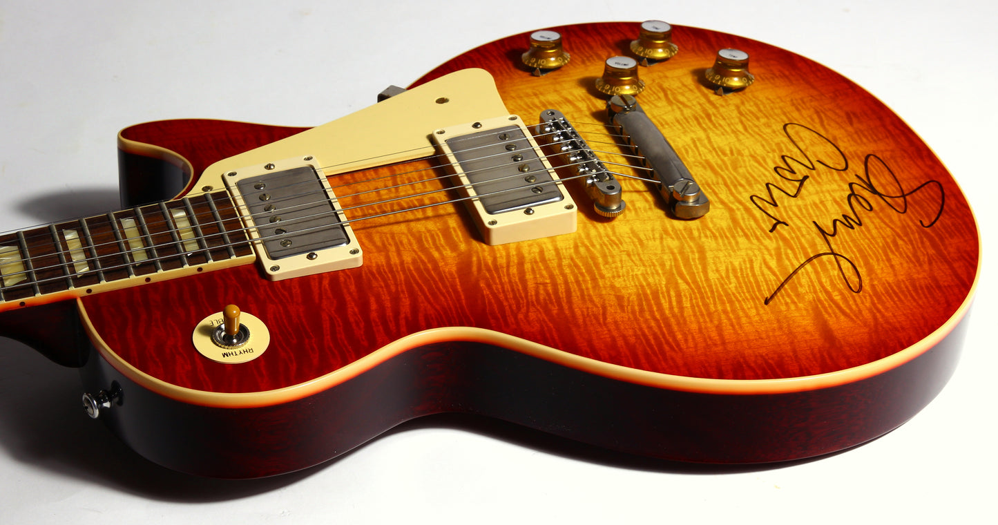 2020 Gibson Custom Shop 1960 Les Paul Standard 60th Anniversary - SIGNED BY SHERYL CROW, Iced Tea, R0 '60 Historic Reissue