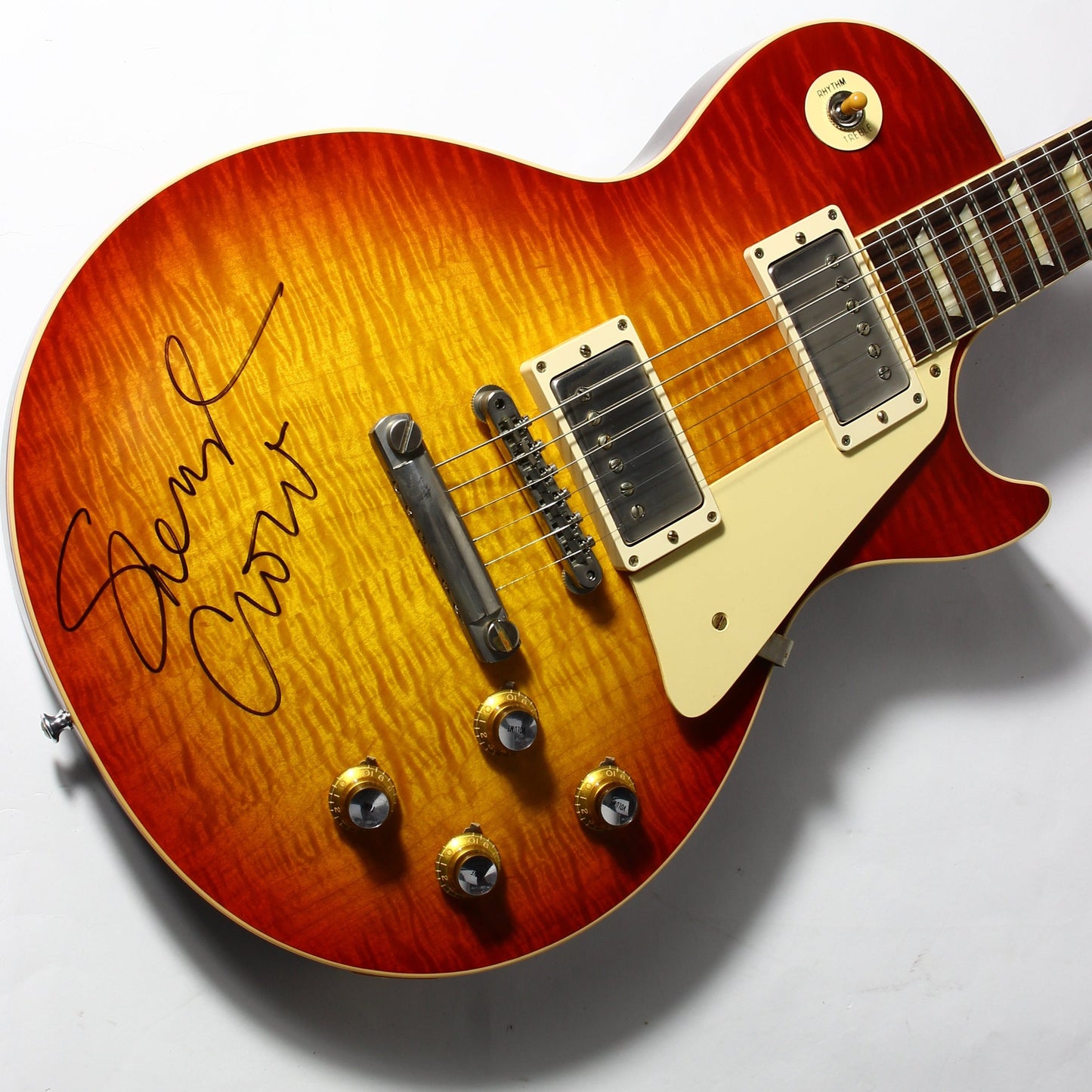 2020 Gibson Custom Shop 1960 Les Paul Standard 60th Anniversary - SIGNED BY SHERYL CROW, Iced Tea, R0 '60 Historic Reissue