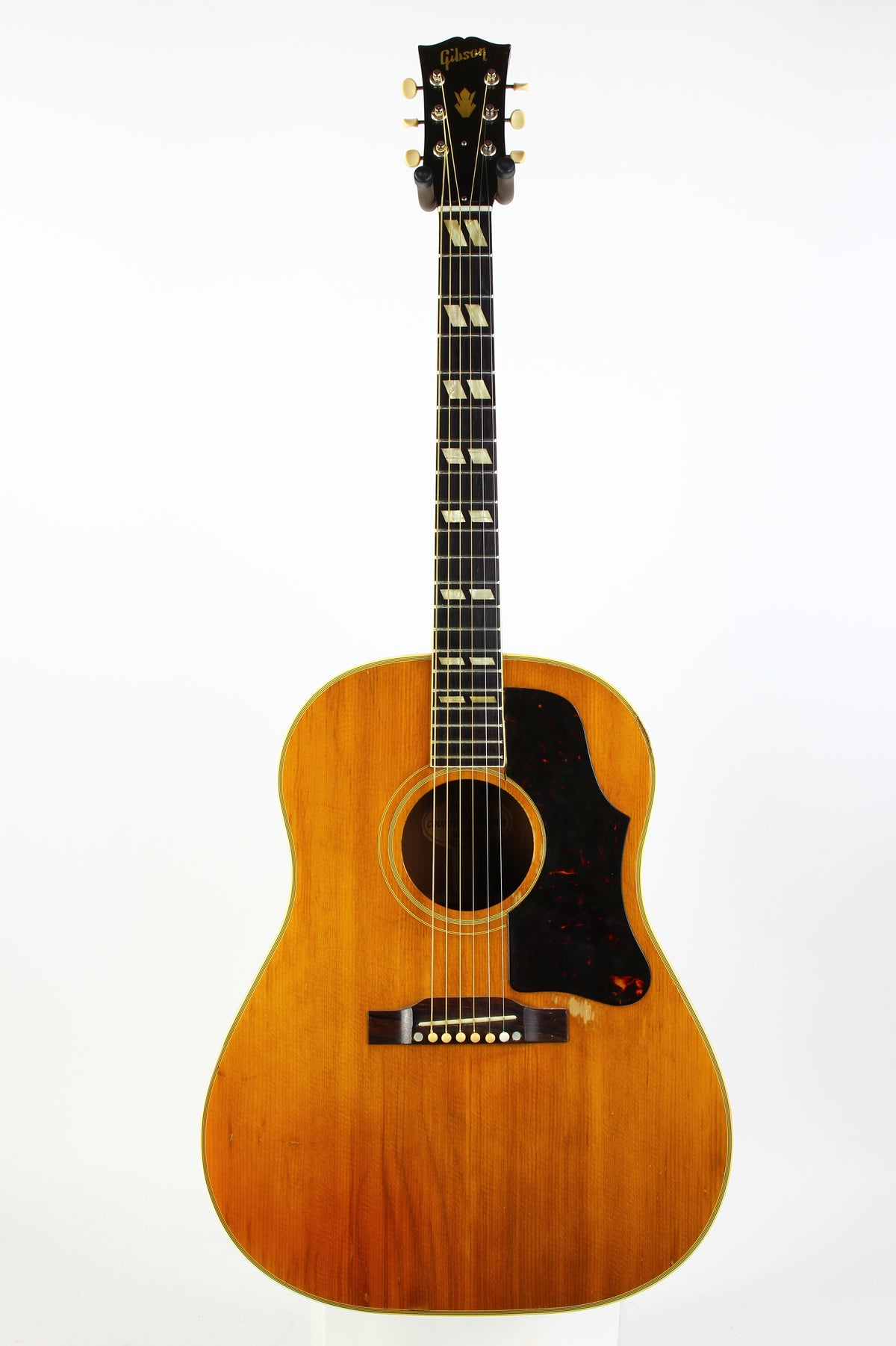 1959 Gibson Country & Western Vintage Acoustic Dreadnought Guitar SJN Southern Jumbo Natural Slope Shoulder