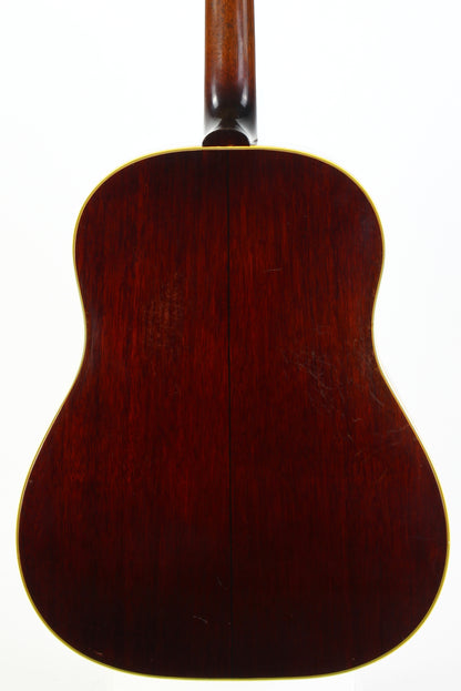 1959 Gibson Country & Western Vintage Acoustic Dreadnought Guitar SJN Southern Jumbo Natural Slope Shoulder