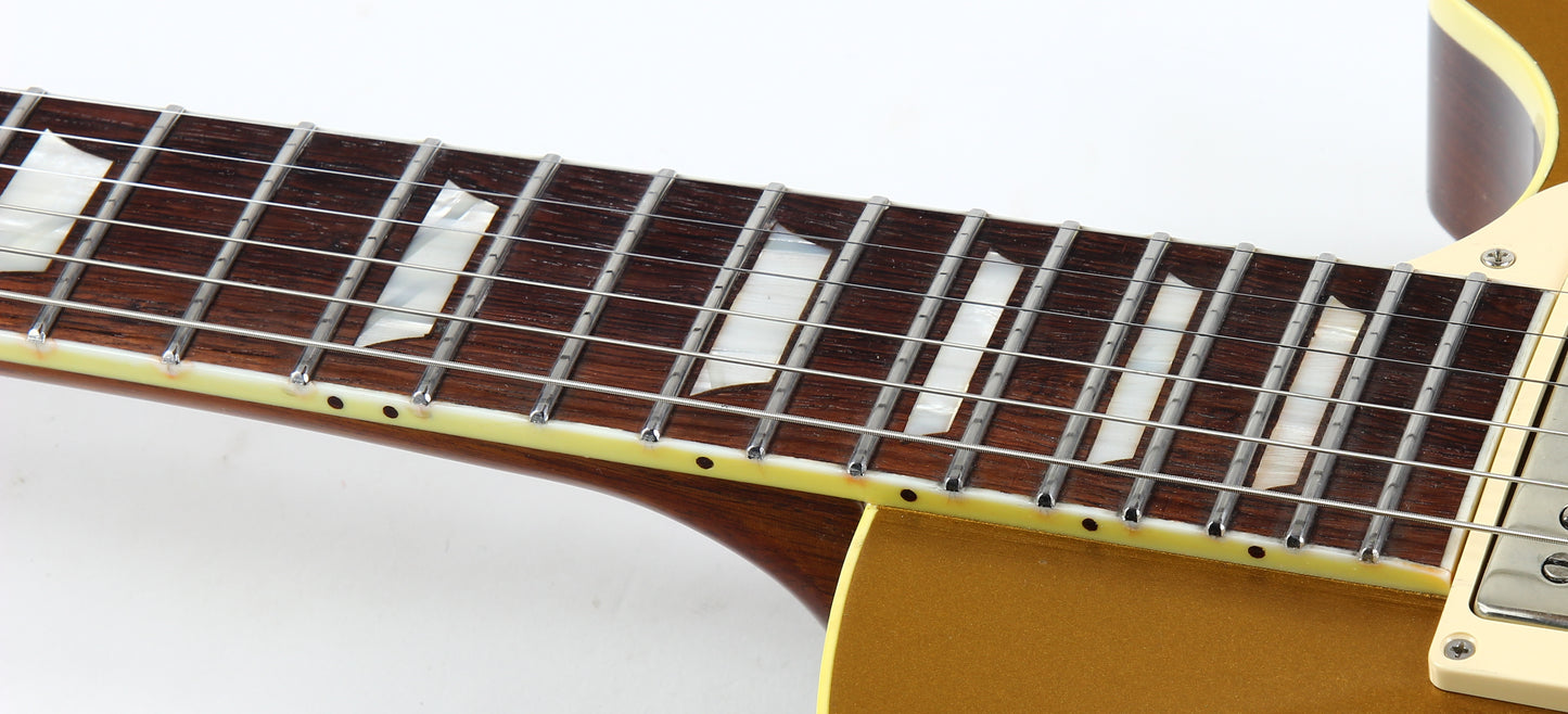 2024 Ken McKay 1957 Goldtop LP Kloppman 57 Humbuckers BRAZILIAN ROSEWOOD Board Honduran Mahogany Les Paul