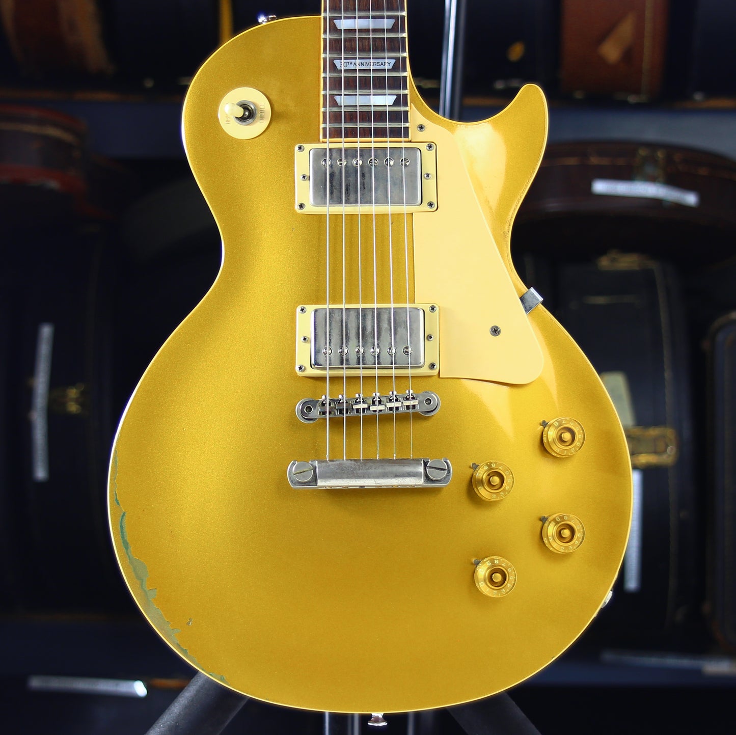 1982 GIBSON LES PAUL 30TH ANNIVERSARY GOLDTOP | Vintage 1980's, Standard, Tim Shaw Pickups, Original Case!