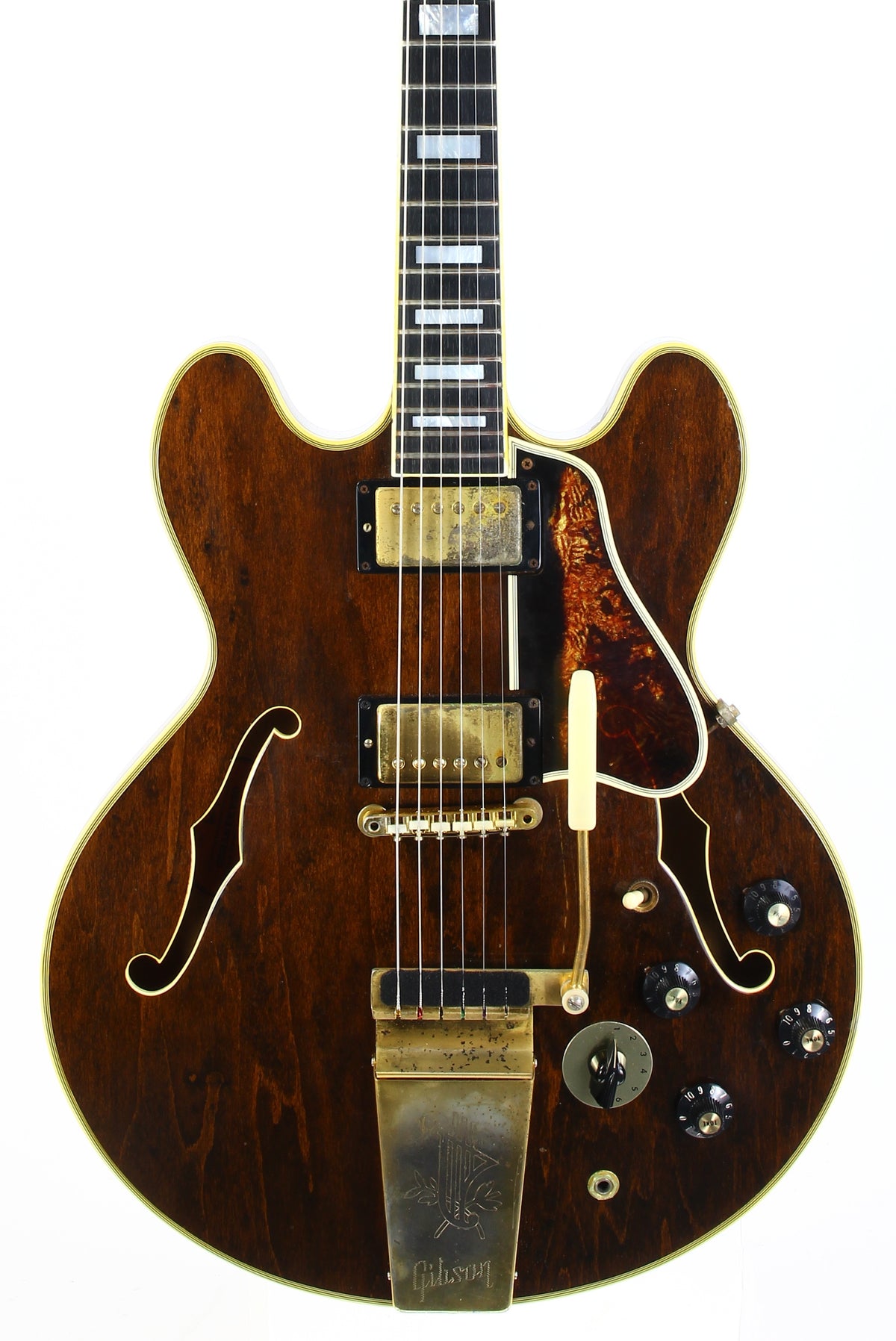 1969 Gibson ES-355 TDSV Walnut Brown ala BB KING! Vintage 1960s 355 Semi Hollow Body Guitar Stereo