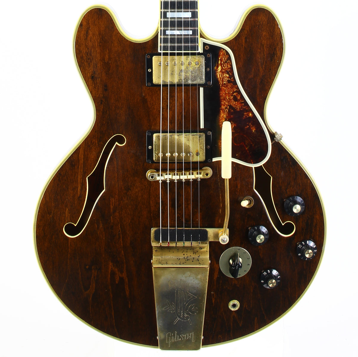 1969 Gibson ES-355 TDSV Walnut Brown ala BB KING! Vintage 1960s 355 Semi Hollow Body Guitar Stereo