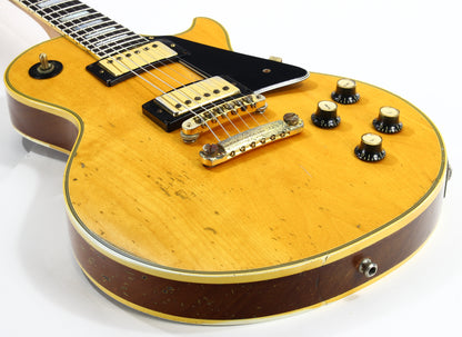 1978 Gibson Les Paul Custom Natural with Original Case - Vintage 1970's, No Breaks, Patent Number Humbuckers!