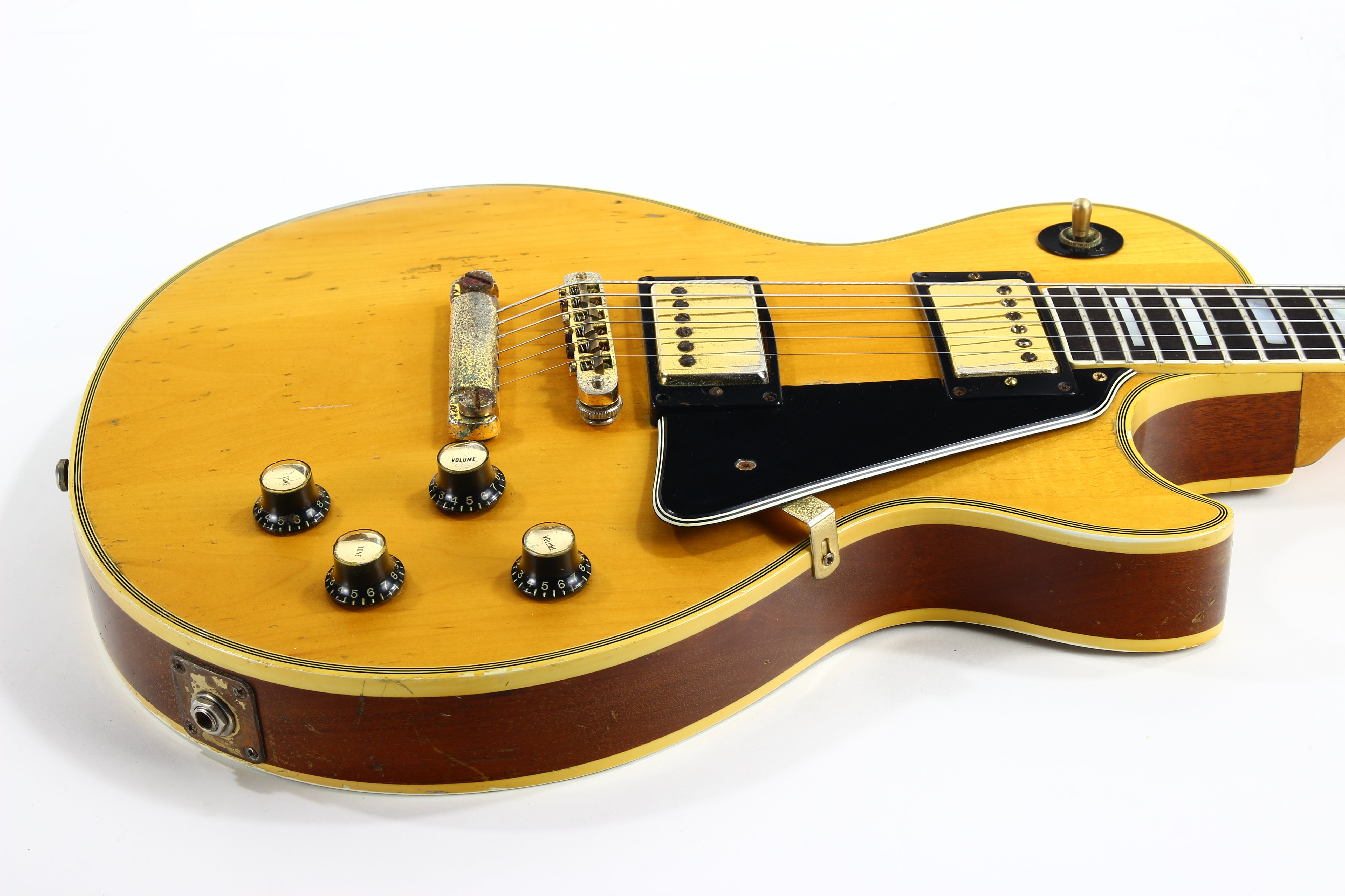 1978 Gibson Les Paul Custom Natural With Original Case Vintage 1970 Kansas City Vintage Guitars