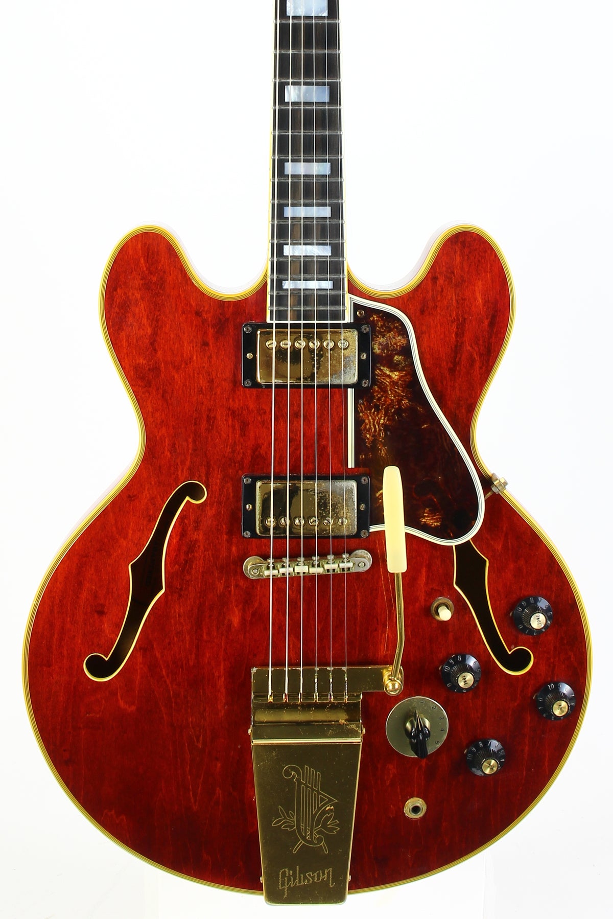 1967 Gibson ES-355 TDSV Cherry Red | Semi Hollow w Original Case CLEAN VINTAGE GUITAR! 1960s 355