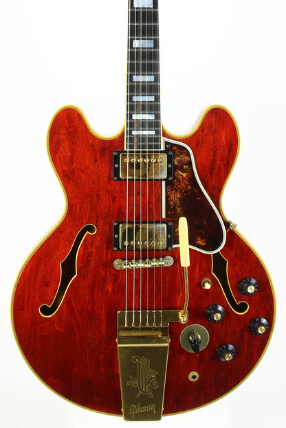1967 Gibson ES-355 TDSV Cherry Red | Semi Hollow w Original Case CLEAN VINTAGE GUITAR! 1960s 355