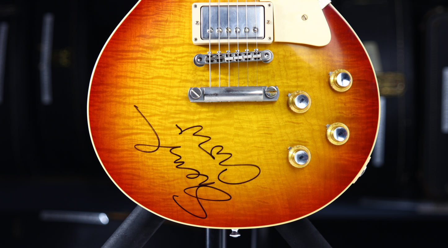 2020 Gibson Custom Shop 1960 Les Paul Standard 60th Anniversary - SIGNED BY SHERYL CROW, Iced Tea, R0 '60 Historic Reissue