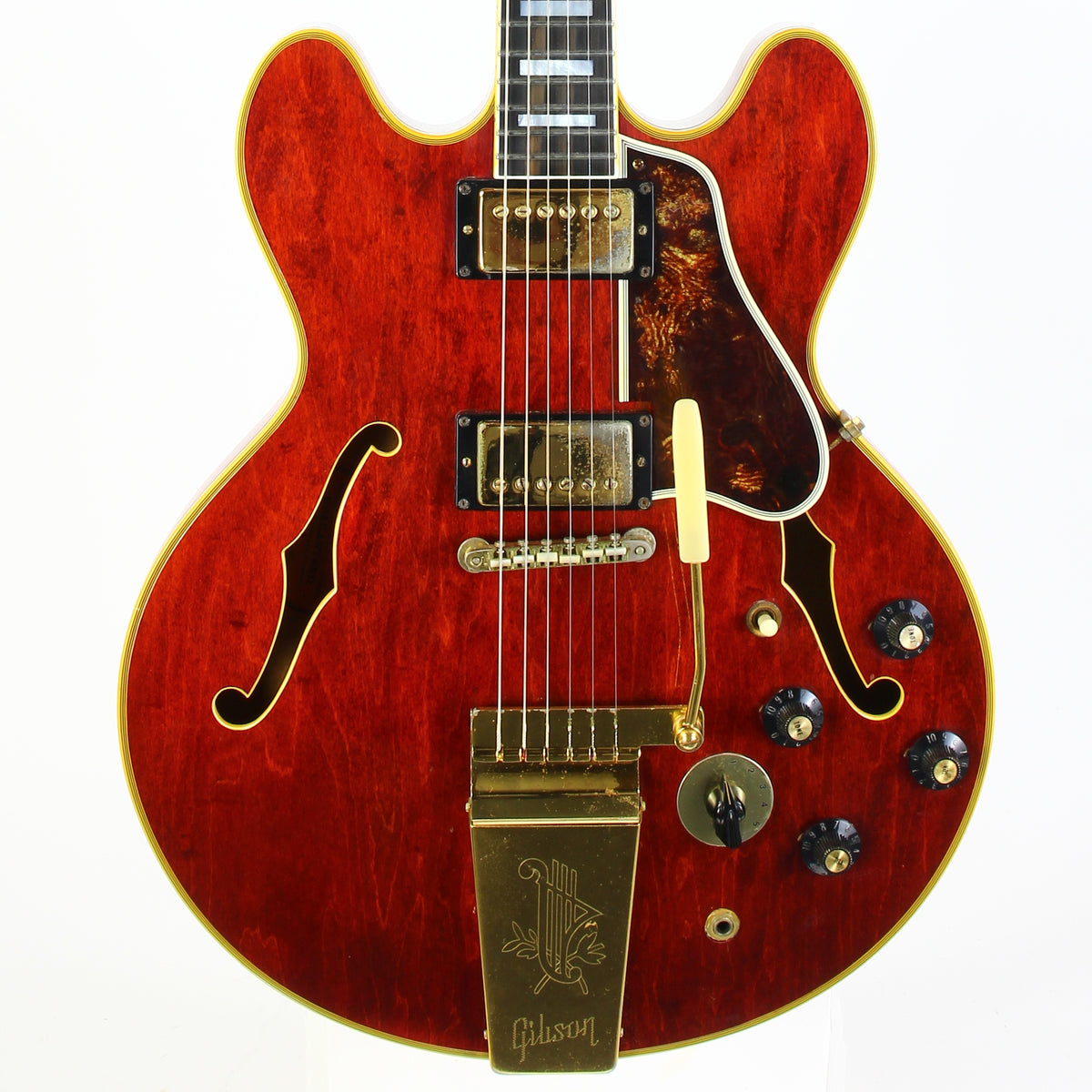 1967 Gibson ES-355 TDSV Cherry Red | Semi Hollow w Original Case CLEAN VINTAGE GUITAR! 1960s 355