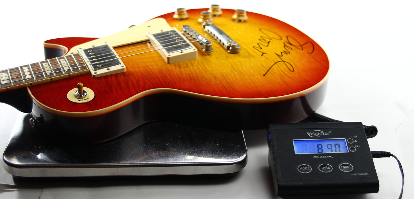 2020 Gibson Custom Shop 1960 Les Paul Standard 60th Anniversary - SIGNED BY SHERYL CROW, Iced Tea, R0 '60 Historic Reissue