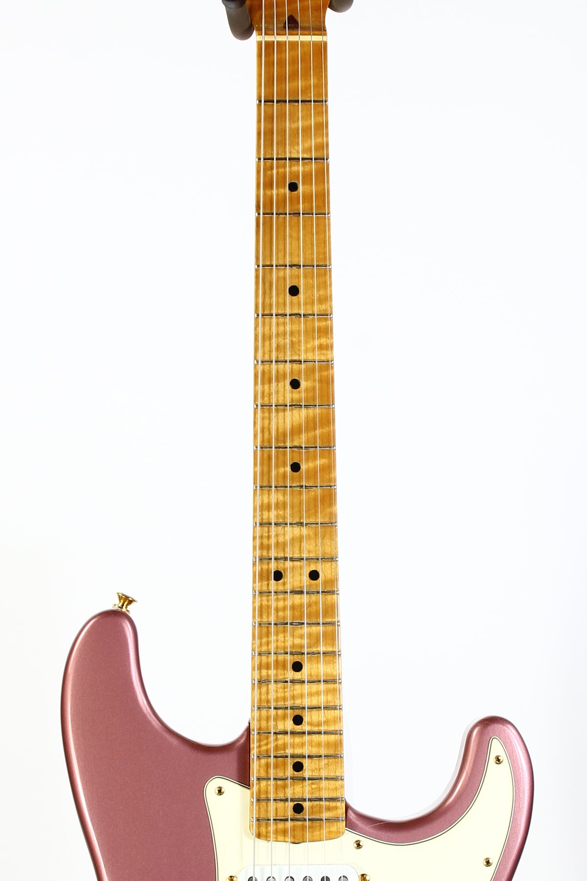 1989 Fender Early Custom Shop Masterbuilt J.W. BLACK 1950s Stratocaster Burgundy Mist w HIGHLY FIGURED Maple Neck ONE-OFF