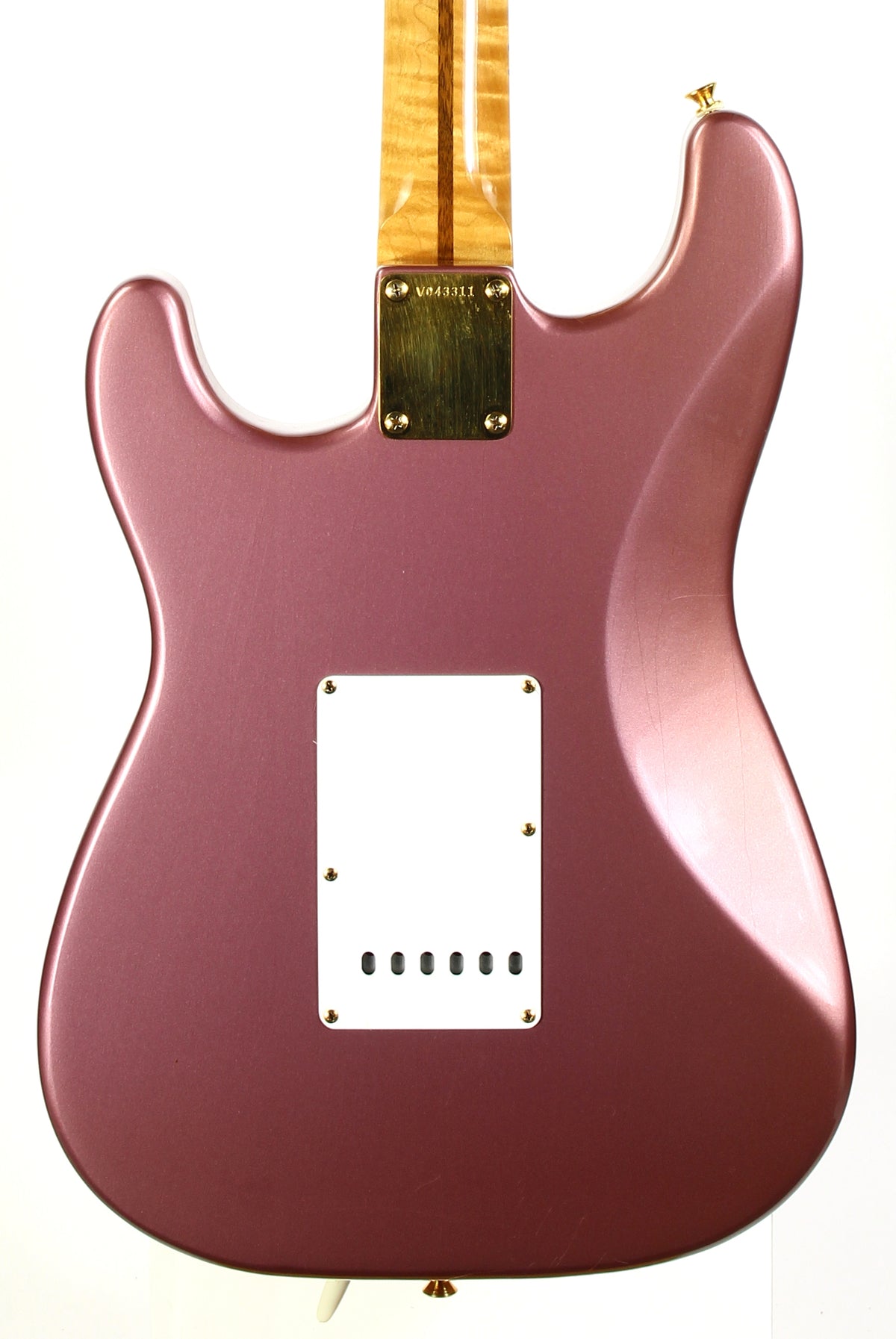 1989 Fender Early Custom Shop Masterbuilt J.W. BLACK 1950s Stratocaster Burgundy Mist w HIGHLY FIGURED Maple Neck ONE-OFF