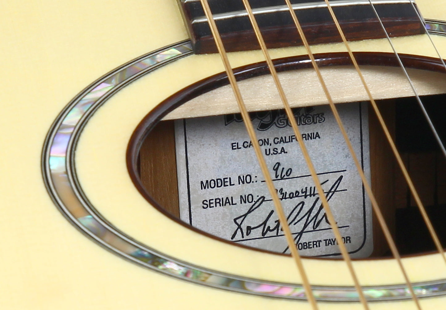 UNPLAYED! 1993 Taylor 910 Dreadnought - CINDY INLAY, Engelmann Spruce, Ebony Fittings, Golden Era 1990's! 900 Series