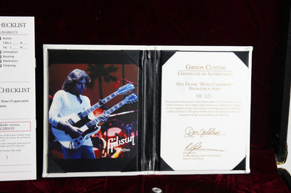 Gibson Custom Don Felder AGED EDS-1275 Double Neck HOTEL CALIFORNIA Guitar in White | MINTY w/ TAGS!