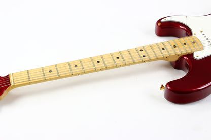 1980 Fender THE STRAT Candy Apple Red Matching Headstock Vintage Stratocaster Fender "The Strat" (1980 - 1983)