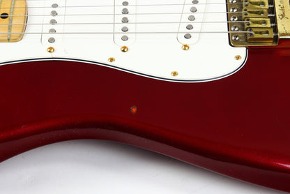 1980 Fender THE STRAT Candy Apple Red Matching Headstock Vintage Stratocaster Fender "The Strat" (1980 - 1983)